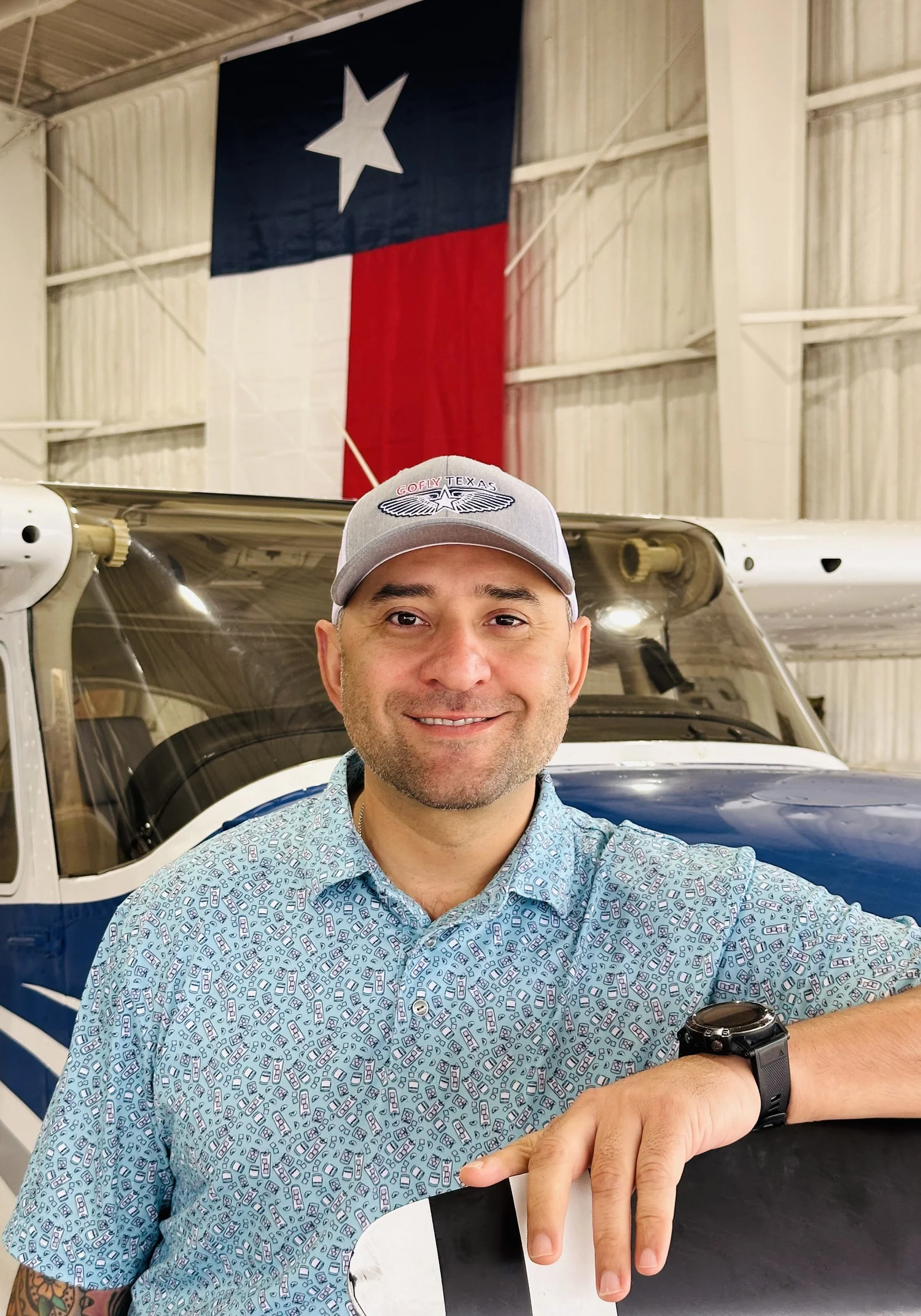 Samuel Baeza, Flight Instructor at GoFlyTexas